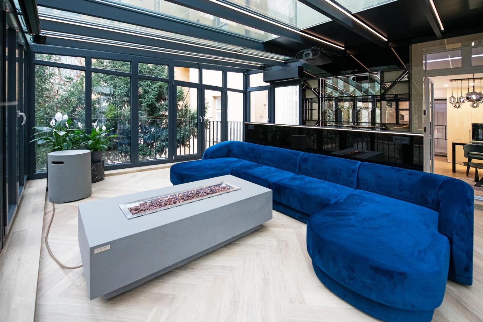 Designovy Heaven S Krbem A Saunou Na Prazskych Vinohradech *