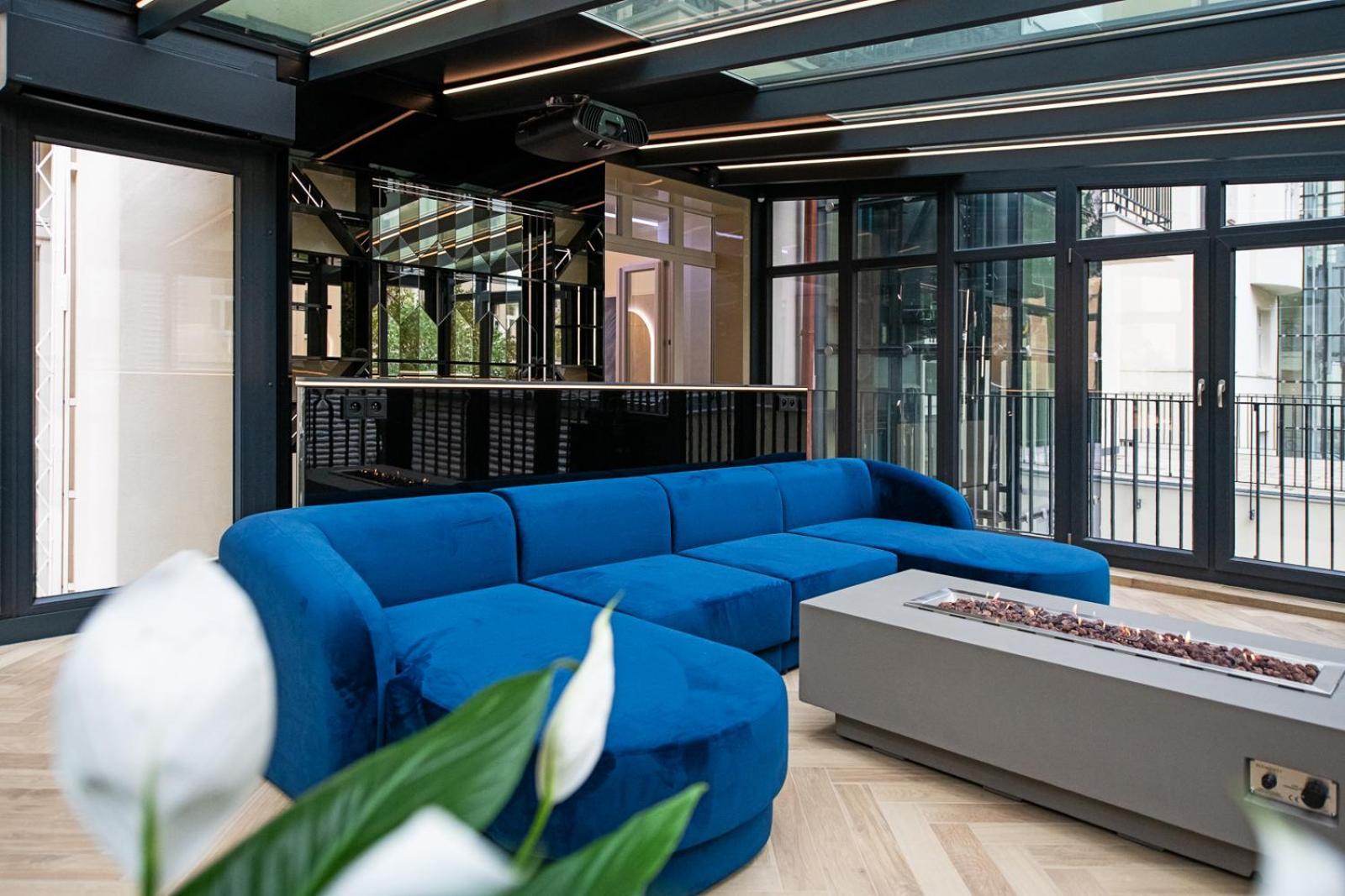 Designovy Heaven S Krbem A Saunou Na Prazskych Vinohradech *